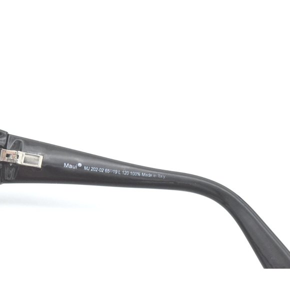 Maui Jim PEAHI Sunglasses MJ 202-02 Gloss Black  FRAME - Picture 5 of 6